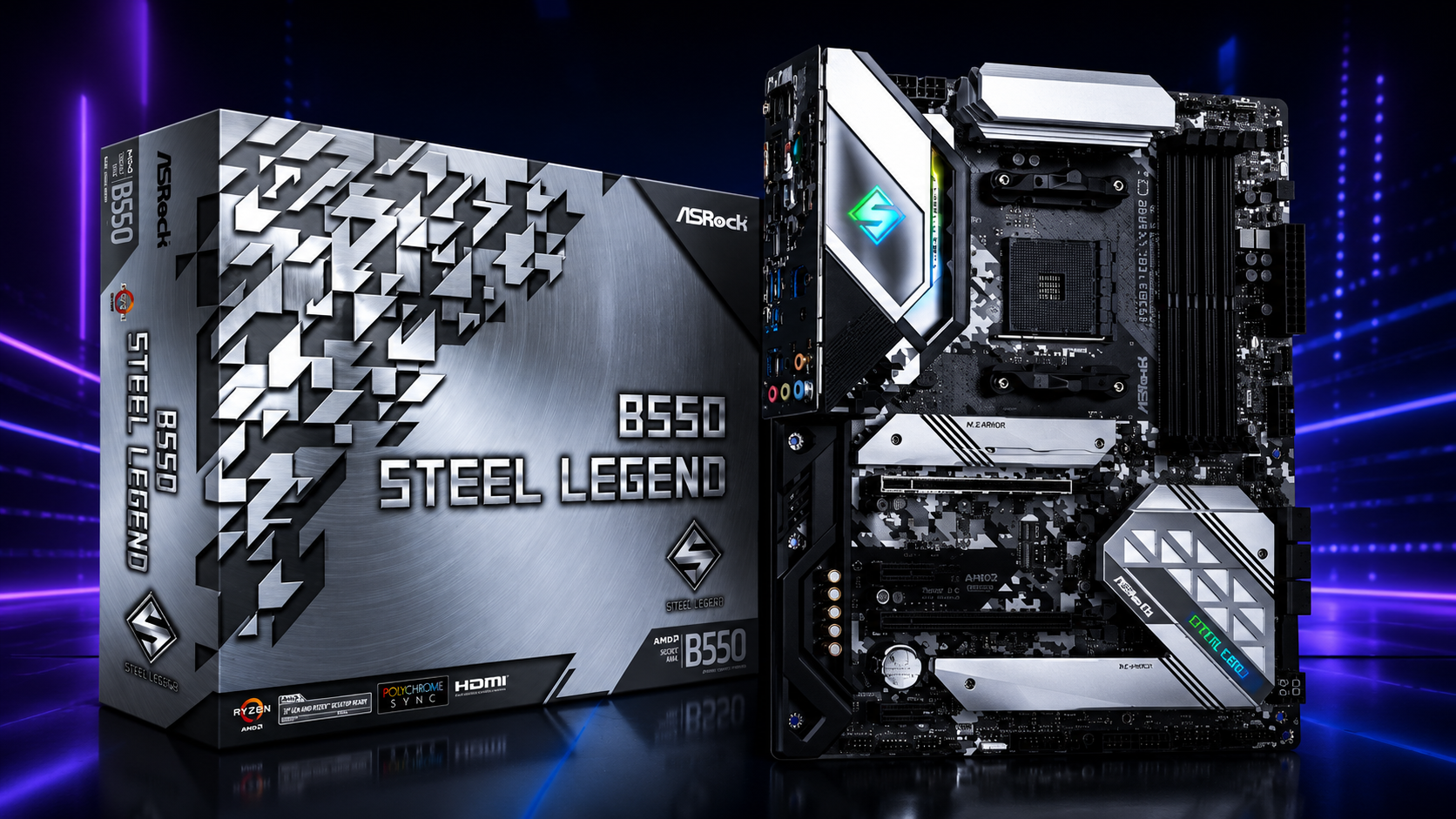 ASRock B550 Steel Legend