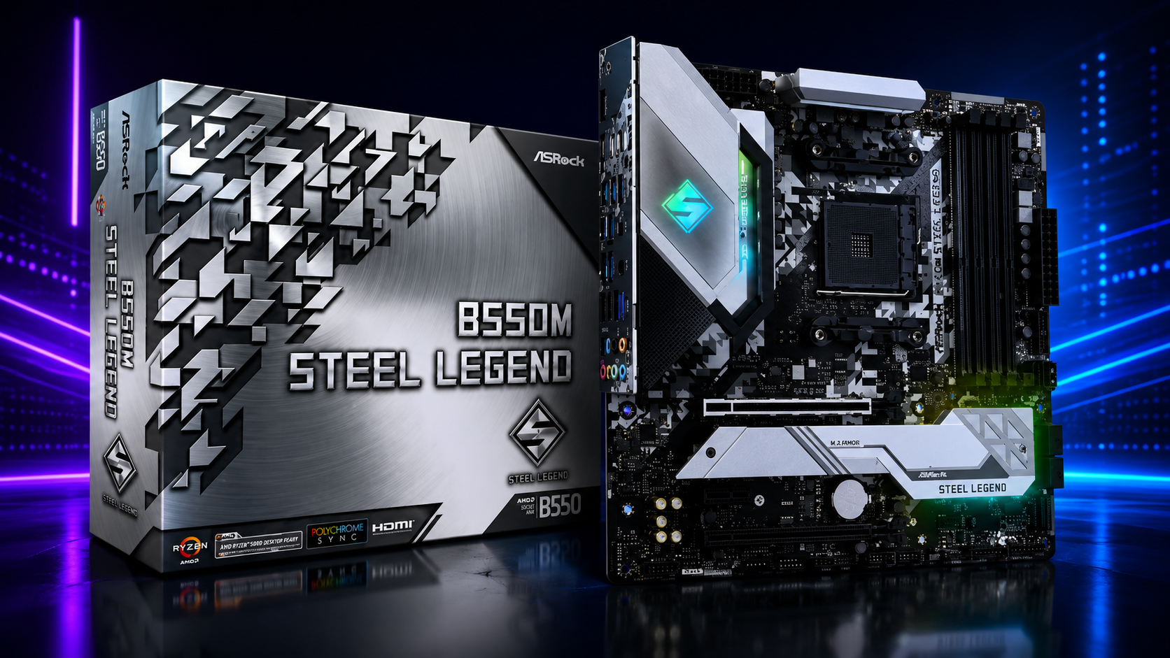 ASRock B550M Steel Legend