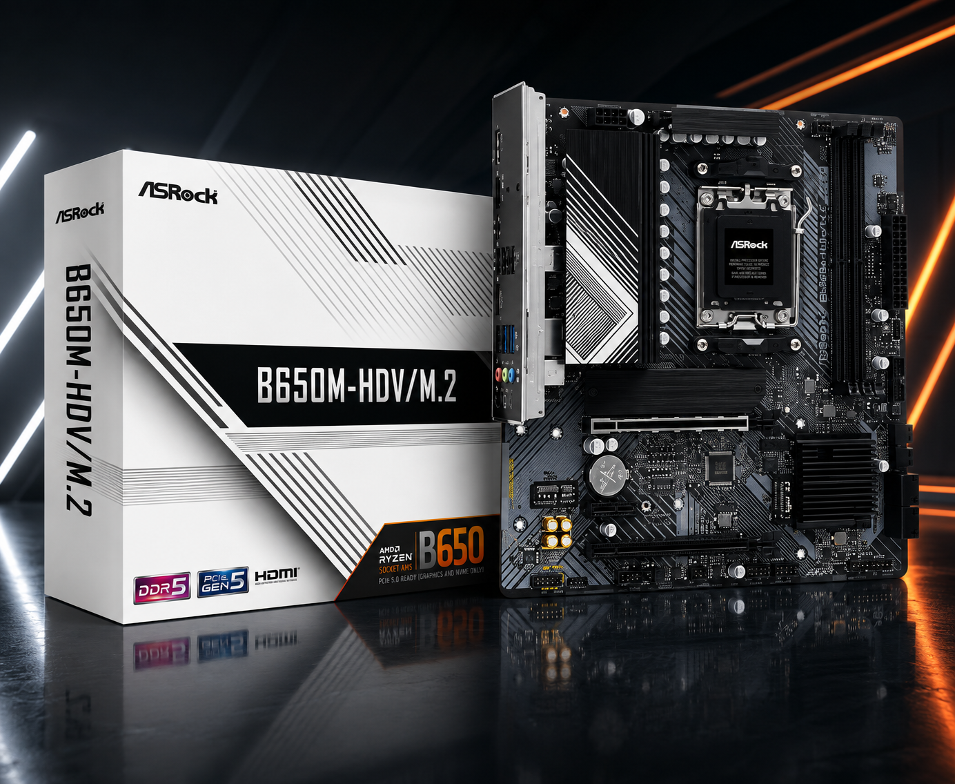 ASRock B650M HDV M.2 Wi‑Fi