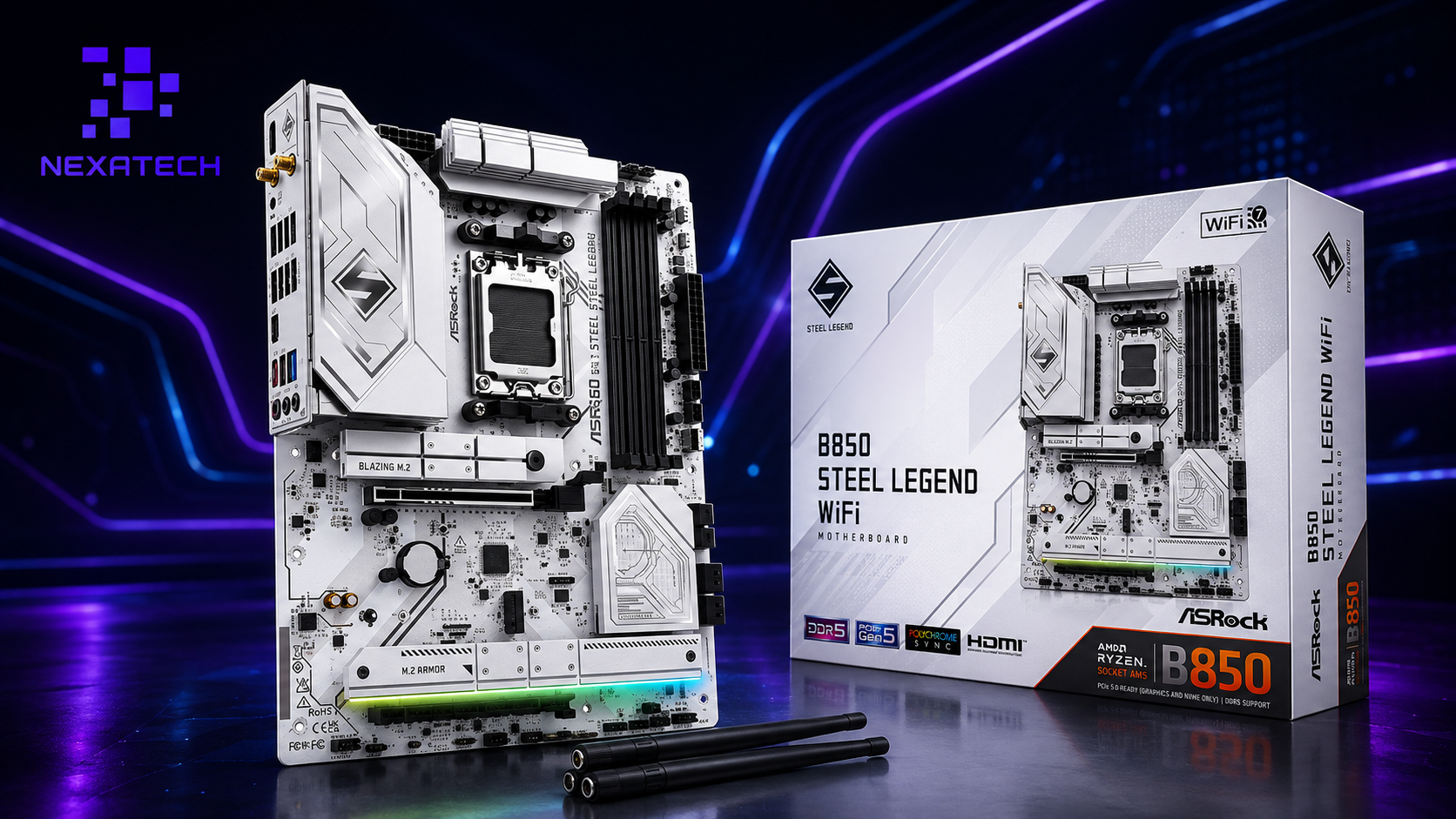 ASRock B850 Steel Legend Wi‑Fi