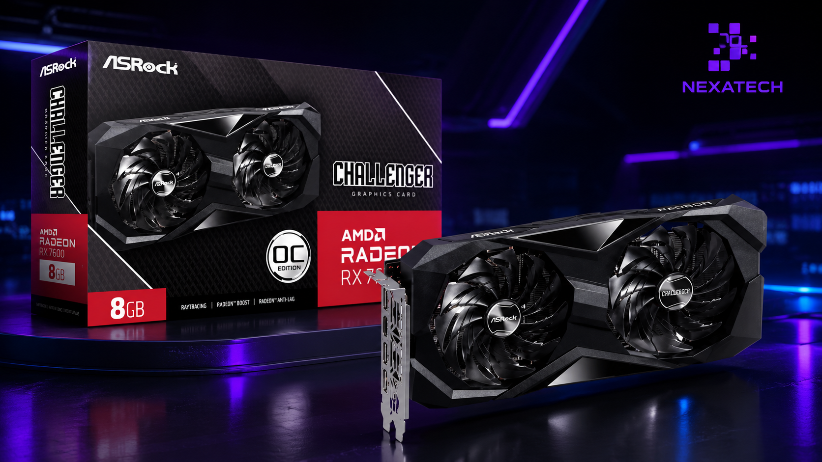 ASRock RX 9070 XT Monster Hunter 16 GB DDR6