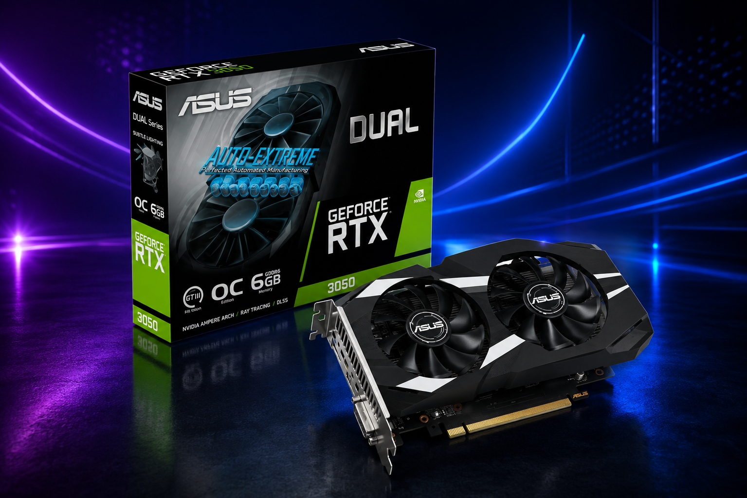 ASUS RTX 3050 Dual 6 GB DDR6