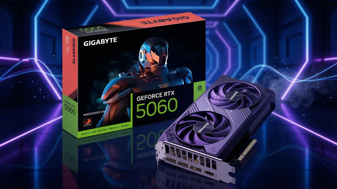 Gigabyte RTX 5060 Windforce OC 8 GB GDDR7