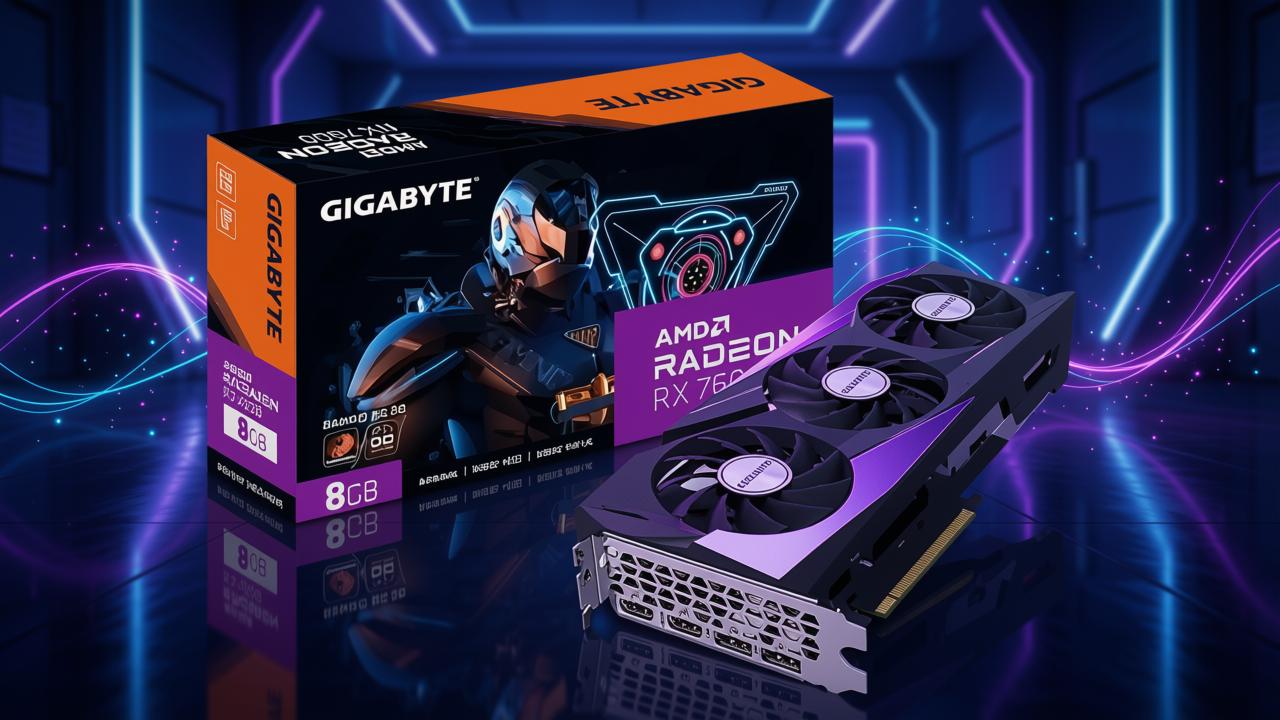 Gigabyte RX 7600 Gaming 8 GB OC DDR6