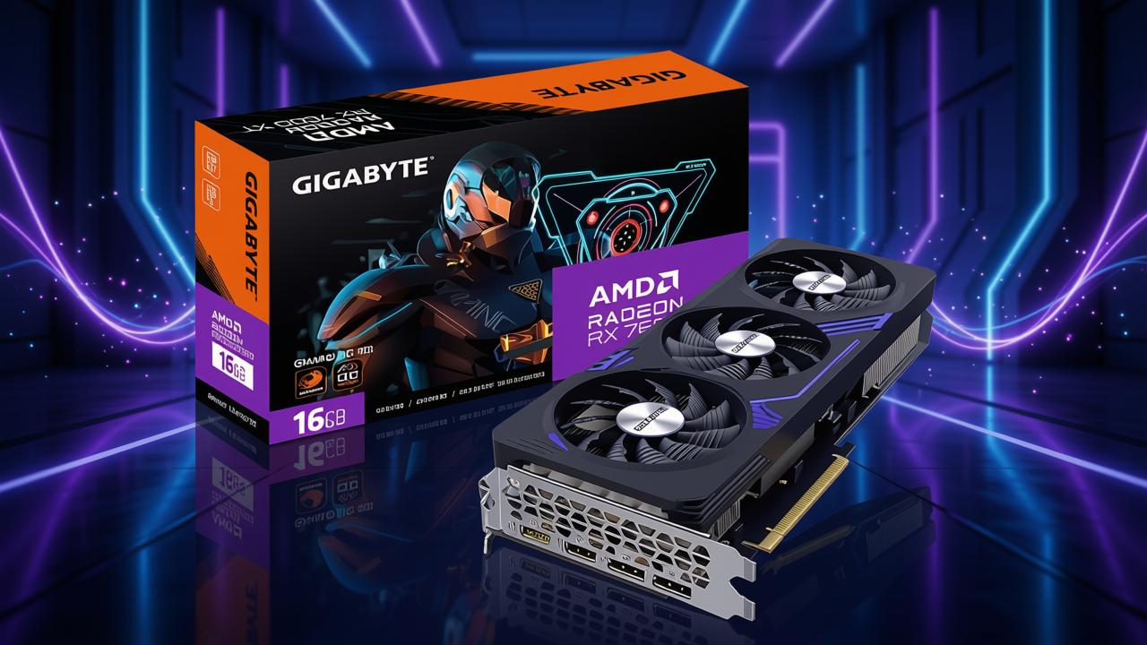 Gigabyte RX 7600XT Gaming 16 GB OC DDR6
