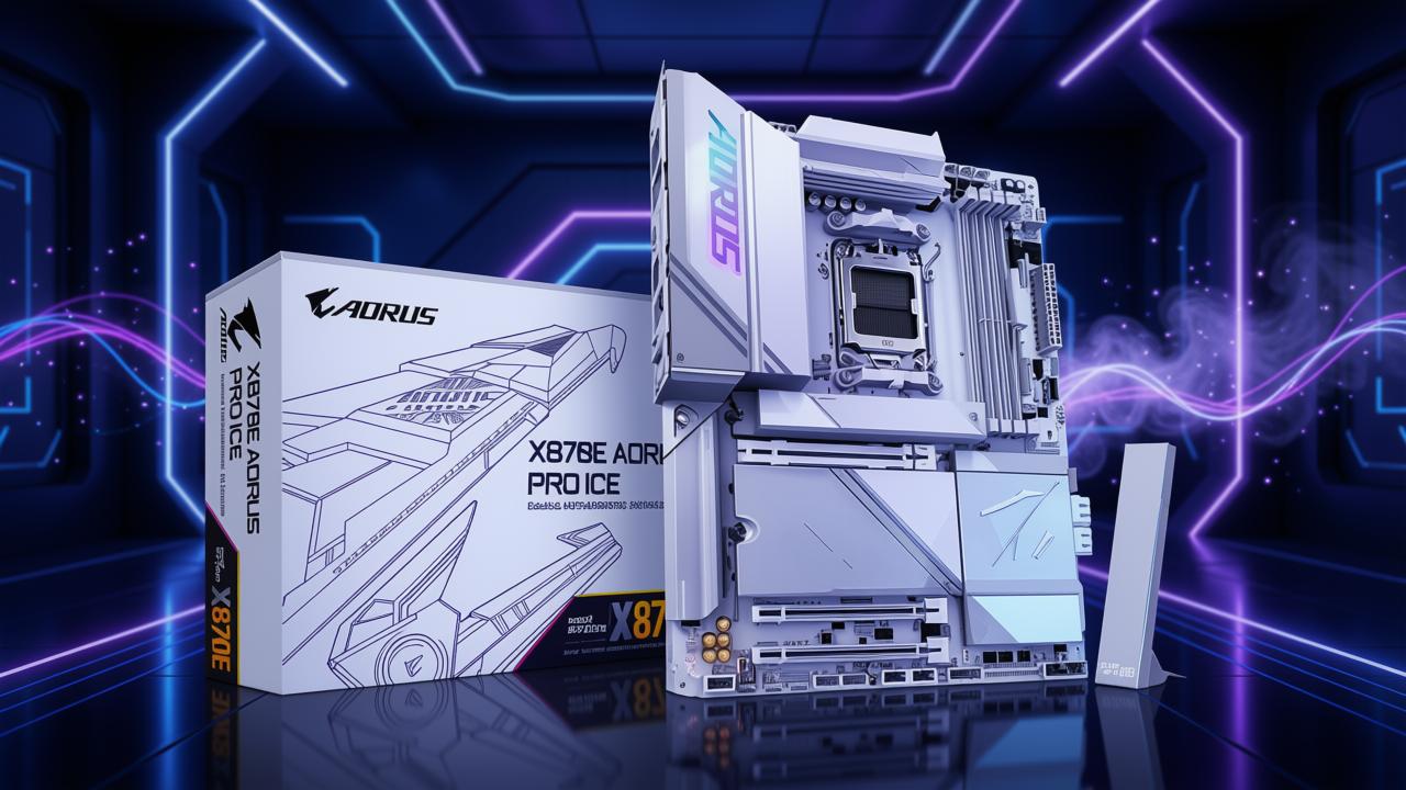 Gigabyte X870E Aorus Pro Ice