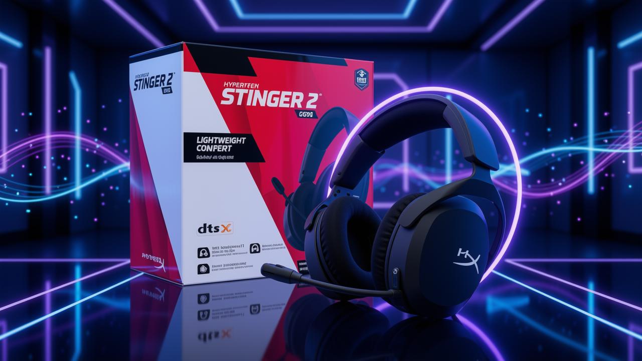 Audífonos HyperX Cloud Stinger 2