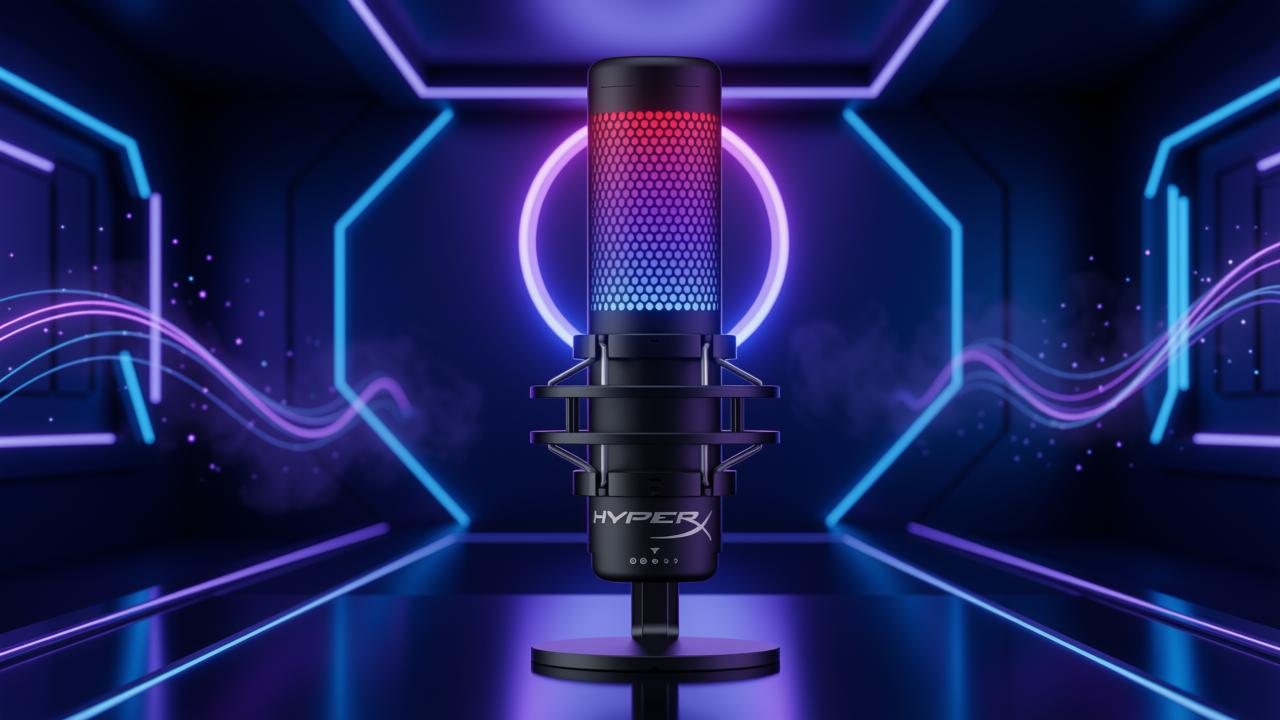 Micrófono HyperX Quadcast S