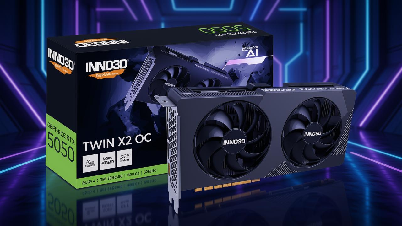 Inno3D RTX 5050 8 GB Twin X2