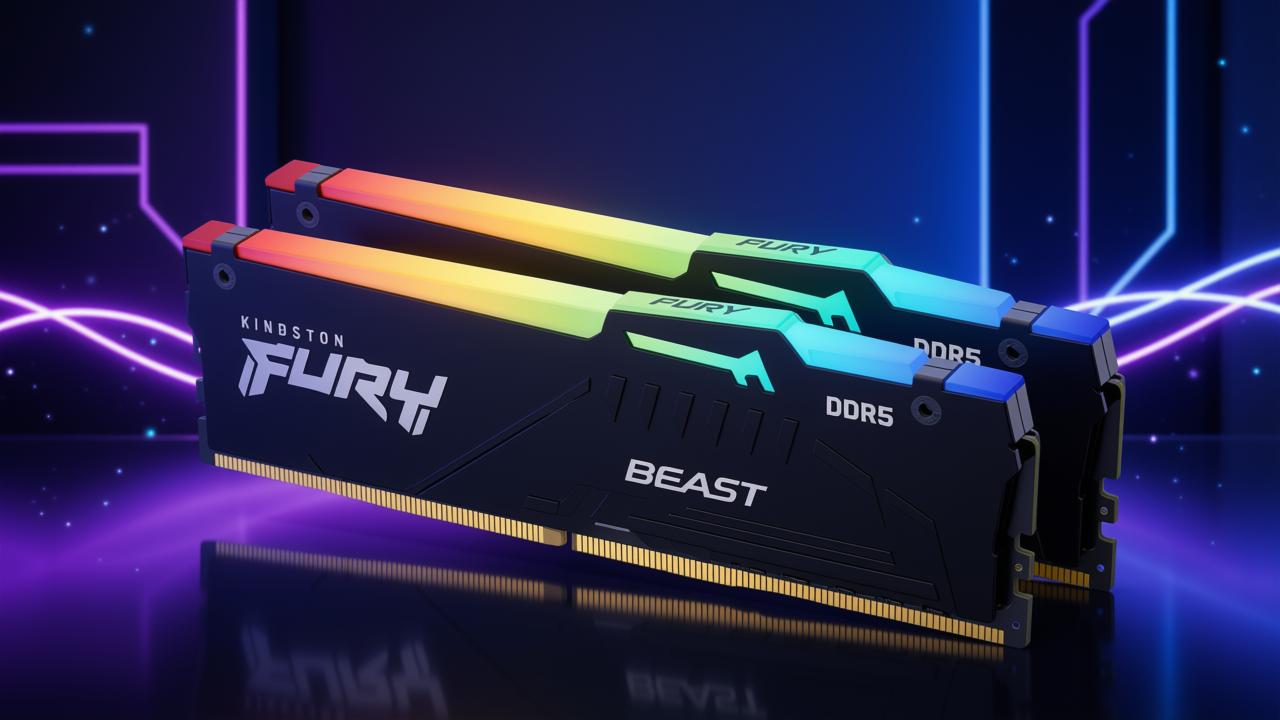 Memoria RAM Kingston Fury Beast 16 GB DDR5 6000