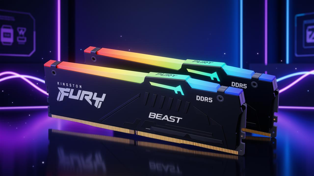 Memoria RAM Kingston Fury Beast 32 GB DDR5 5200