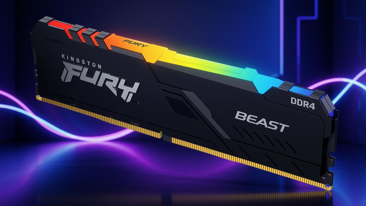Memoria RAM Kingston Fury Beast 8 GB DDR4 3200