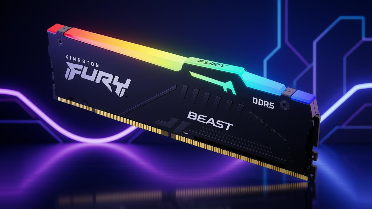 Memoria RAM Kingston Fury Beast 8 GB DDR5 5200