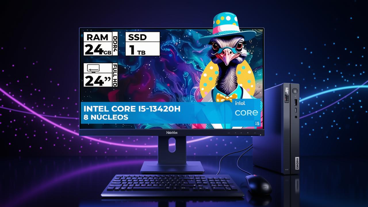 PC Intel Core I5 14400 16 GB 1 TB