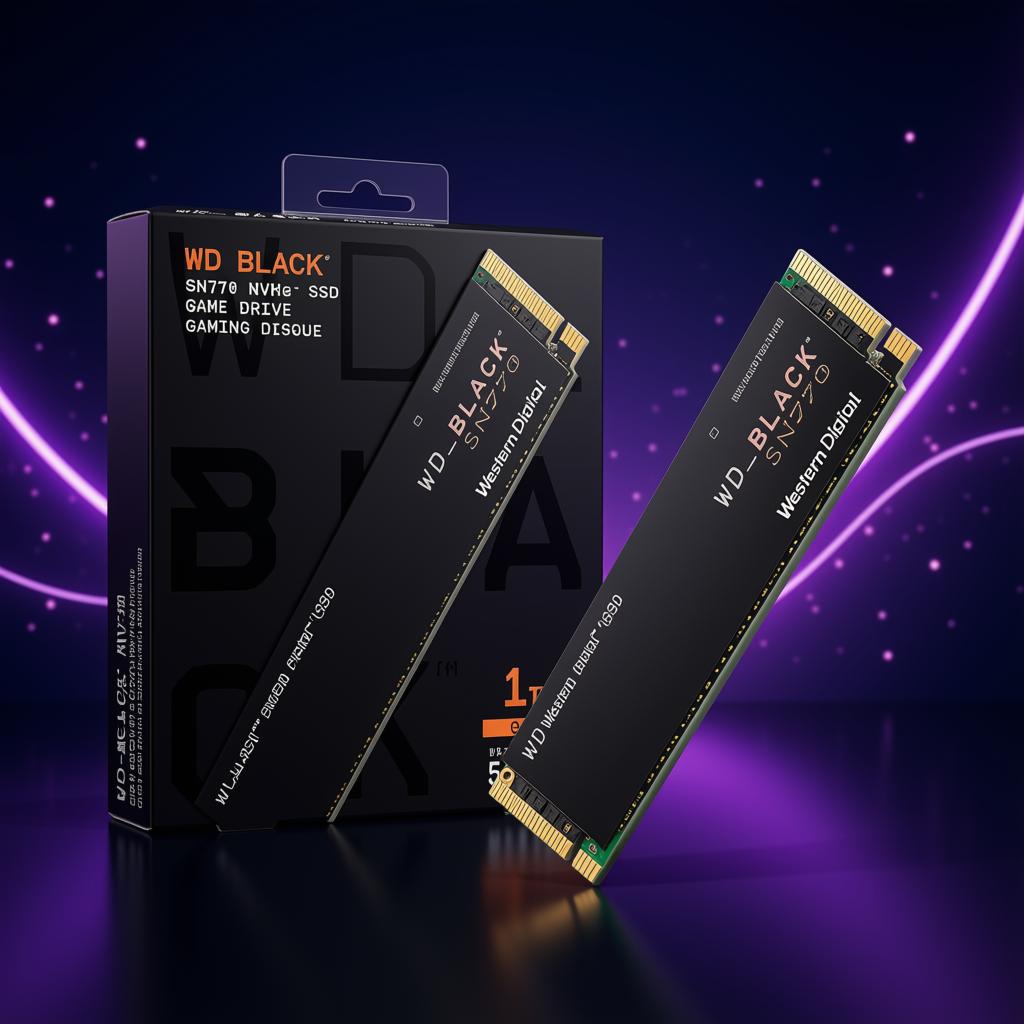 SSD Western Digital Black SN770 1 TB NVMe